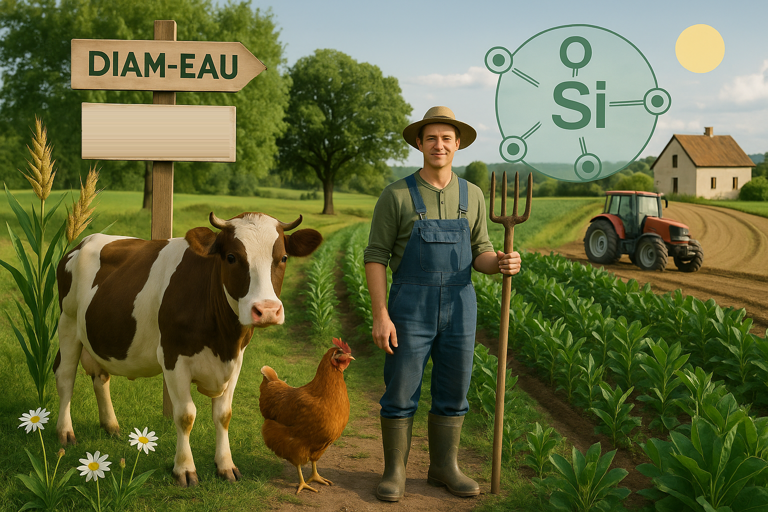 o2lice silice diam eau